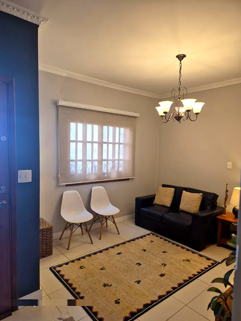 Sala de espera aconchegante do consultório